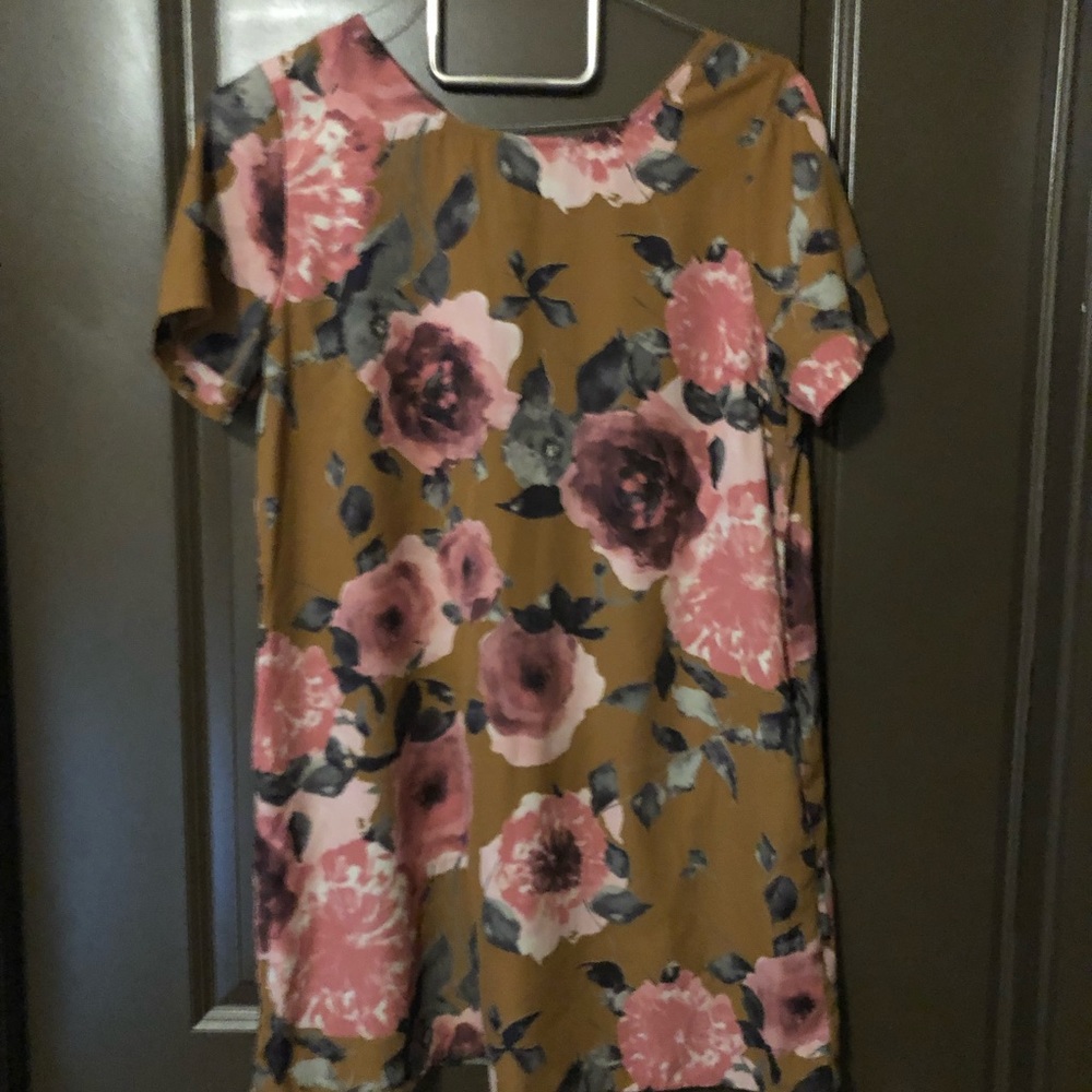 Floral Shift Dress